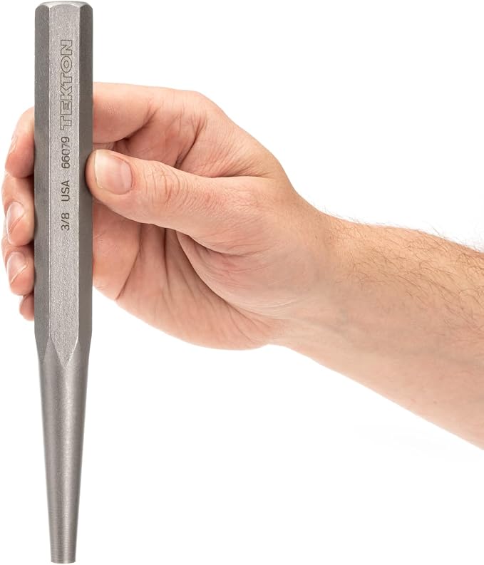 TEKTON 3/8 Inch Solid Punch | 66079 | Made in USA