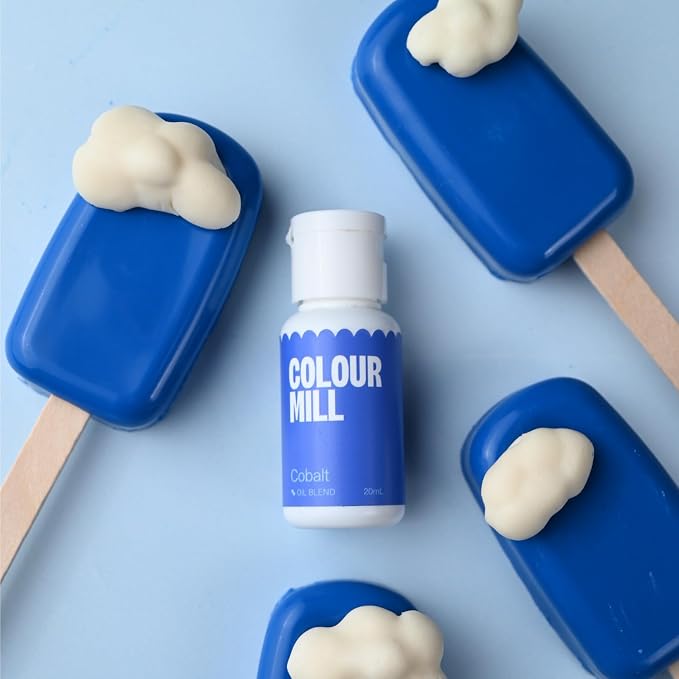 Colour Mill Oil Blend Food Coloring, 20 Milliliters Cobalt
