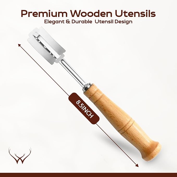 WOODLANDS USA Premium Bread Lame Sourdough Scoring Tool Bread Scorer Razor for Scoring Artisan Bread Baking with 5 Blades