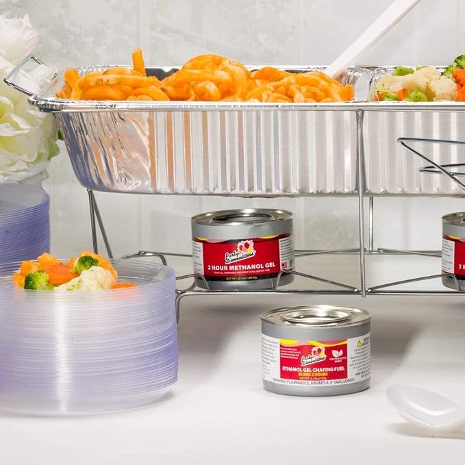 Aluminum Pans Half Size, 9X13, Extra Heavy Duty Disposable Foil Pans For Baking (20 Pack) Roasting & Chafing, Deep Tin Foil Bakeware, Steam Table Tray, Cookware, Food Prepping, Cake & Oven Pan