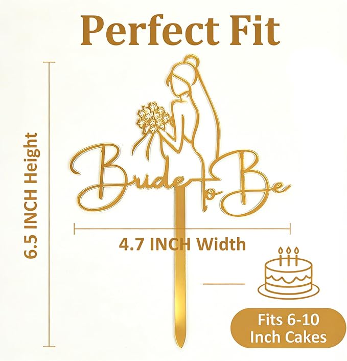 Happy Birthday Cake Topper Party Decorations for Kids Baby Showers, Themed Parties Happy Birthday Celebrations for Cake Decor Enthusiasts (Gold1)