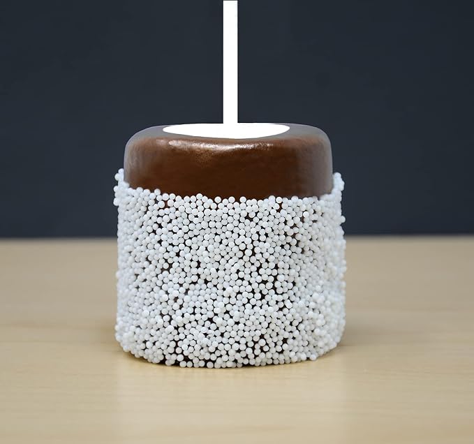 Mystic Sprinkles Solid Color Nonpareils 3.8oz Bottle (Wonderfully White)