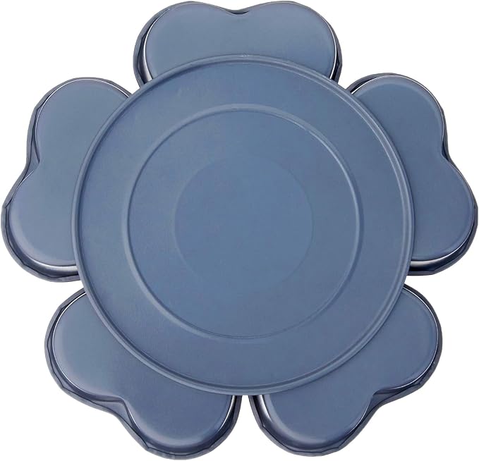 Fox Run Linked Heart Cake Pan, 4-Inch Hearts, Preferred Non-Stick Heat Shaped Cake Pan