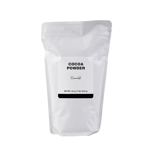 Minimalist Cocoa Powder, Dutch Process for Baking and Beverages, Packaged for Convenience in a Resealable Bag (1 Pound)