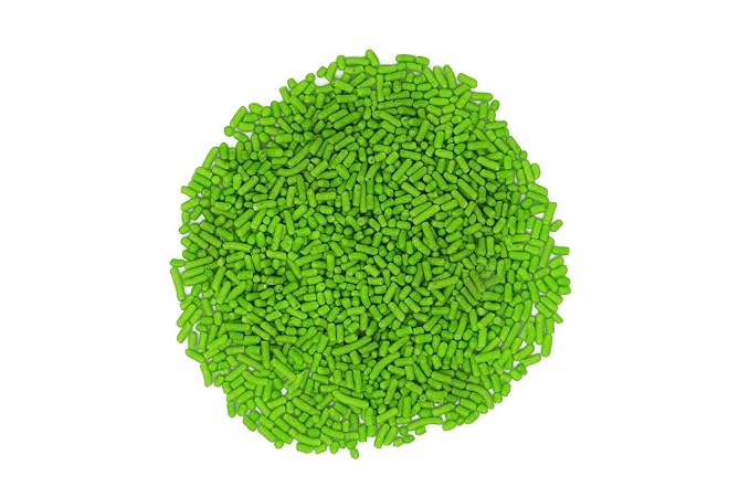 Mystic Sprinkles Solid Color Jimmy Sprinkles (Luscious Lime Green)