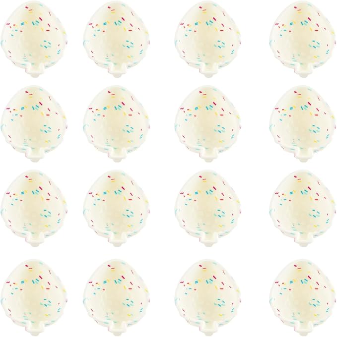 Silicone Mini Fluted Cake Pan Set 12 Pack Nonstick Mini Flan Molds Cute Baking Mold for Cupcakes Donuts Muffins Brownies Cornbread Jelly for Owen Reusable Baking Tray(White, Struberry)