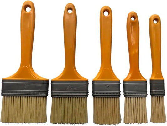 5 Pieces Pastry Brushes for Baking Basting Brush, Culinary Oil Brush for Barbecue Butter Grill BBQ Sauce Baster Marinade Kitchen Food Cooking Brushes