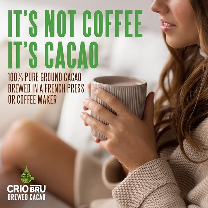 Crio Bru Brewed Cacao Double Chocolate Light Roast, 48oz