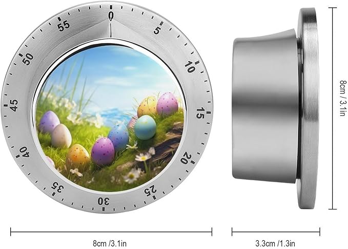 Eggs Spring Digital Timer, Kitchen Timers Digital Timer for Cooking Egg Timer Classroom Timer for Teacher Magnetic Countdown Timer for Exercise Study Oven