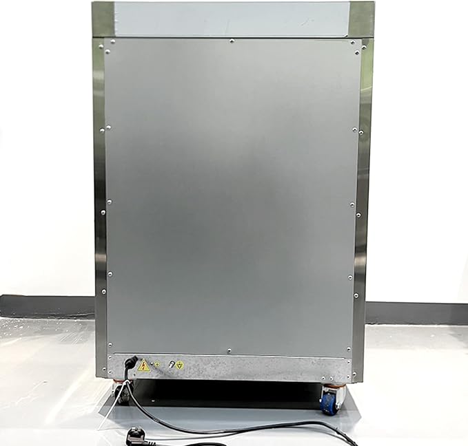 Kolice Commercial Baking Proofer Cabinet 8 Trays 23.62''x15.75'' Sheet Pans, Stainless Steel Dough Fermentation Machine with Humidity Control, Manual Water Input, Caster Wheels