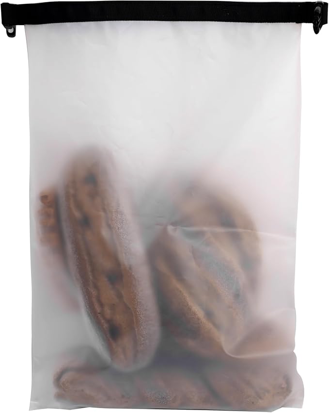 Reusable Bread Bags for Homemade Bread (2PCS)- Clear Bag with Ties For An Airtight Moisture-free Preservation and Storage - Loaf Bags for Home Bakers - Reusable Sourdough Bag