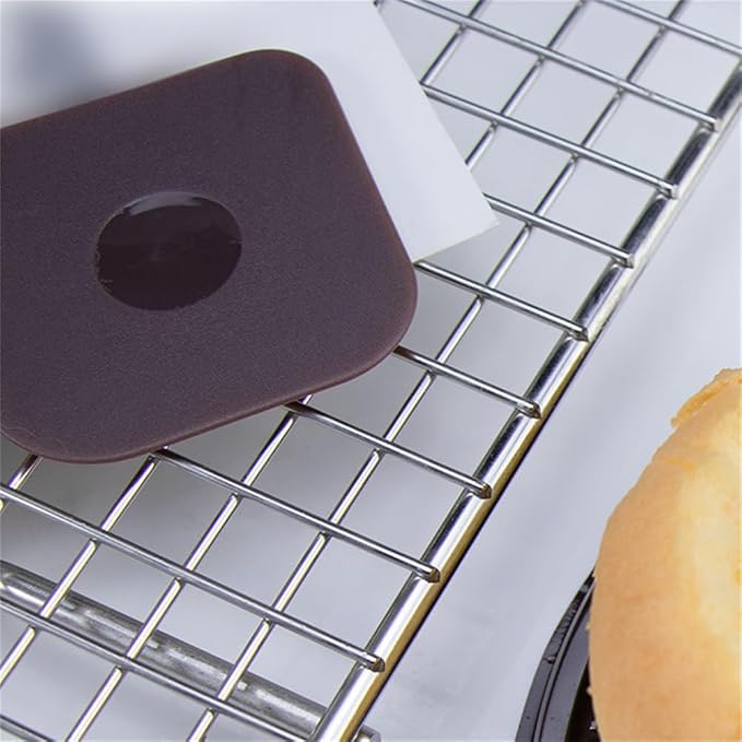 Pan Scraper, 3 Pcs Pot Scraper Plastic, Pot Scraper Non Scratch for Cast Iron, Pot and Pan Cleaning, Practical Scraper Kitchen Tool