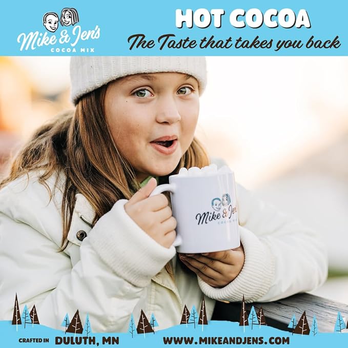 Mike & Jen’s Hot Cocoa Mix. 5 Simple Ingredients. 12 Ounce Package (11 Servings)