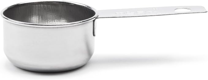 Fox Run 5140 Coffee Measure Scoop, 1 x 1.75 x 3.75 inches, Metallic (Pack of 2)