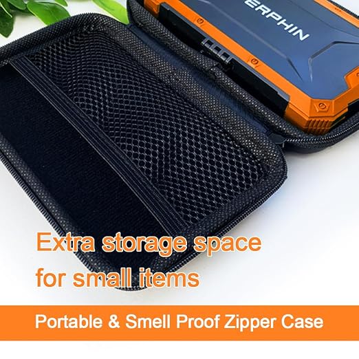 Pocket Scale, Dual Powered, Precision Gram Scale with Zipper Case, Digital Small Coin Scale, Large Backlight Display, 200g x 0.01g, 6 Weighing Units,Cal Weight, USB Cable Included