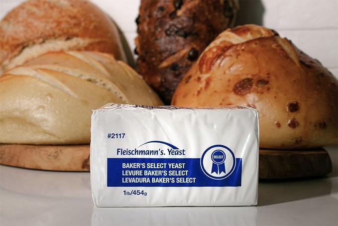 Fleischmanns Compressed Fresh Yeast, 1 Pound -- 24 per case.