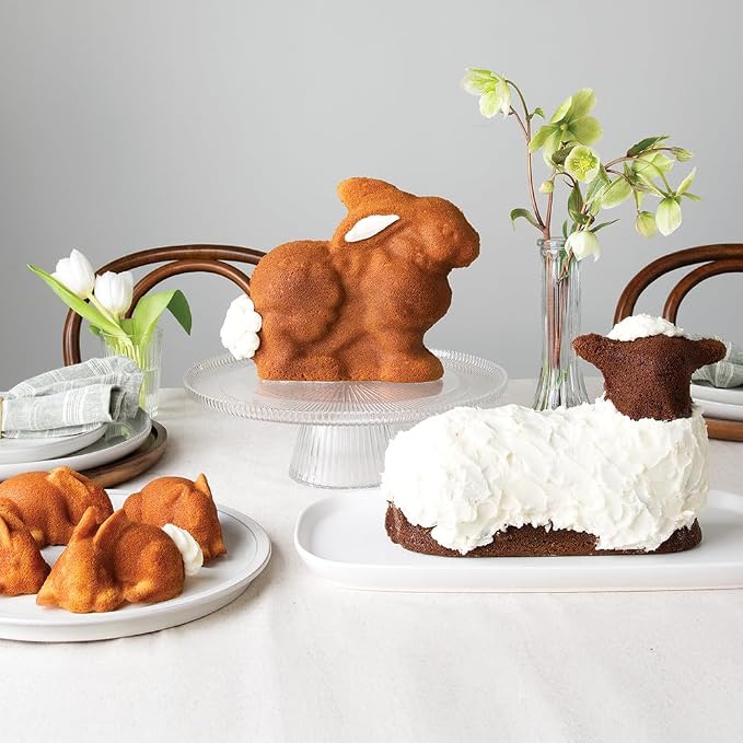 Nordic Ware 3D Lamb Cake Pan (Pack of 6)