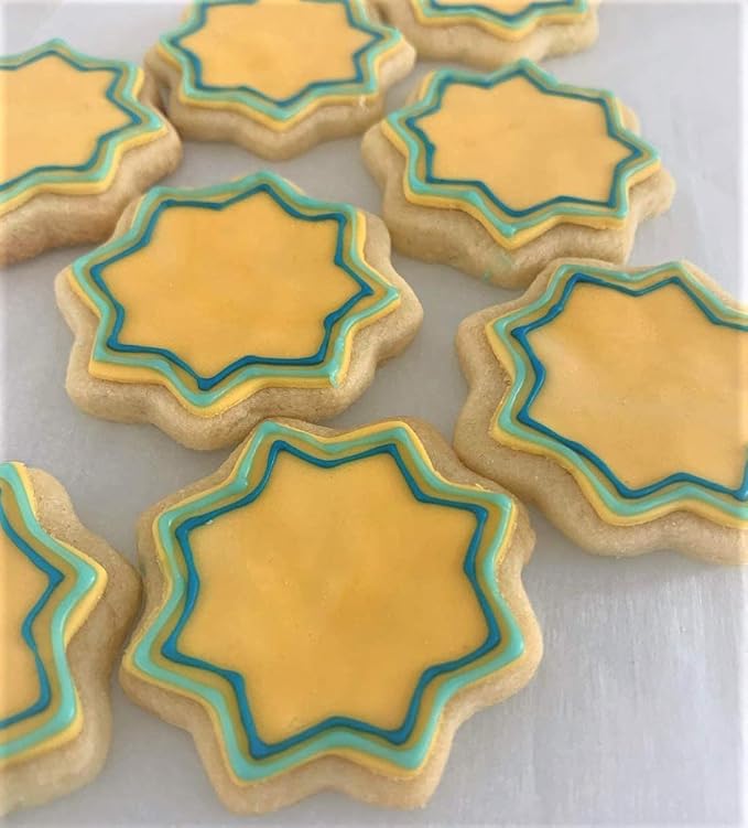 Ann Clark Set of 3 Ramadan Eid Mubarak Islamic Cookie Cutter, Made in USA | A Perfect Size and Shape from America's Largest Cookie Cutter Maker, Food-Safe American Steel, Family Owned Since 1989