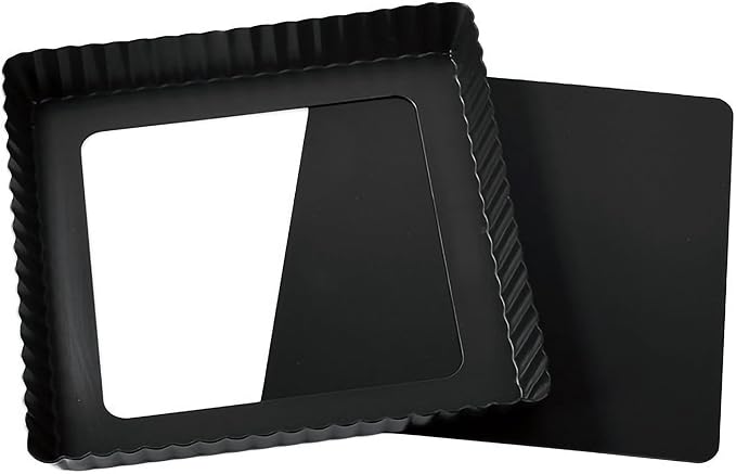 Special Shapes Fruit Tart Pan with Removable Loose Bottom Non-stick Carbon Steel