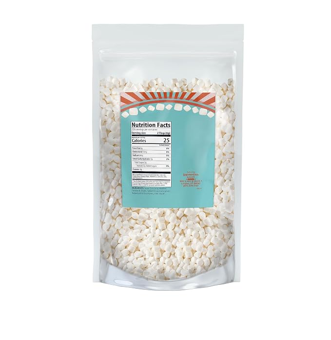 Unpretentious Crushed Peppermint, Marshmallow Bits, & Dutch Cocoa Powder Bundle, Various Sizes, Baking & Cooking