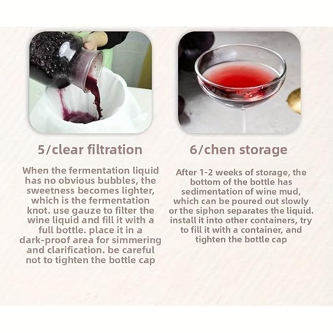 Angel fruit 果酒曲葡萄水果酵母wine yeast, grape fruit yeast, Yangmei mulberry wine red wine yeast, RW version suitable for dark fruits (10g * 1 bag)