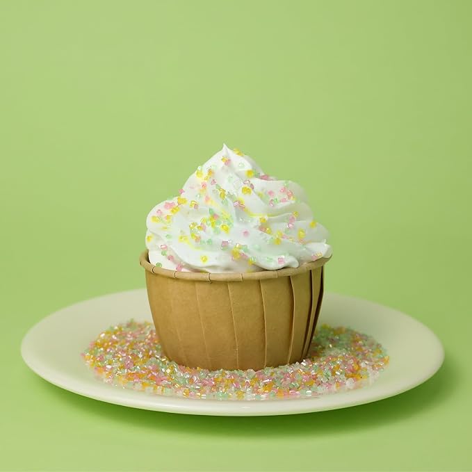 Easter Sugar Sprinkles, Sujoygar 5oz Pastel Sprinkles Edible for Cake Decorating Cupcakes Dessert Ice Cream Baking Easter Spring Party Supplies Birthday Celebrations