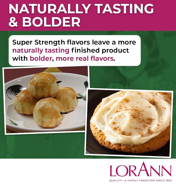LorAnn Oils Super Strength Flavoring - Used For Candy Making, Flavoring, Baking, Hard Candy, & Flavor Oils - Bold, Natural Flavors 4X Stronger Than Extracts - Clove Leaf Oil, 0.125 fl oz