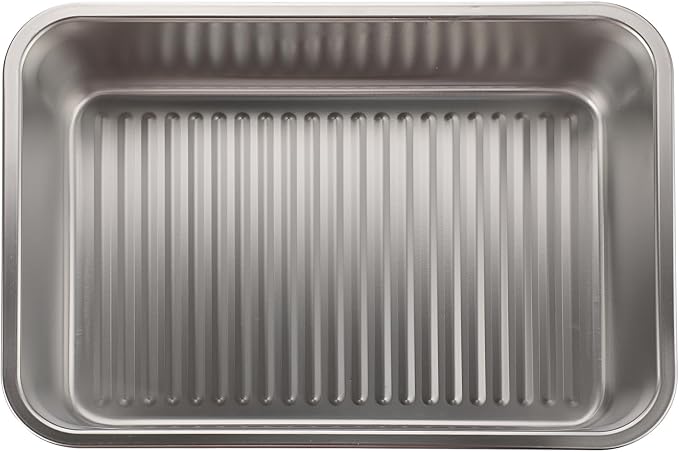 BSTKEY Pizza Dough Proofing Box, Stainless Steel Rectangle Food Storage Box Container with Leak Proof & Airtight Lid, 11.8 x 8.3Inch Large Capacity Household Pizza Dough Container