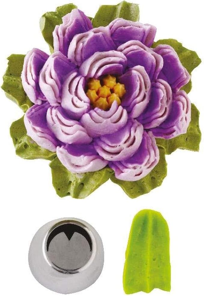 piping tip Stainless Steel Extra Large Russian Tulip Flower Icing Tips, for Marshmallow Bouquet, for Cake Decorating Flower Frosting Nozzles