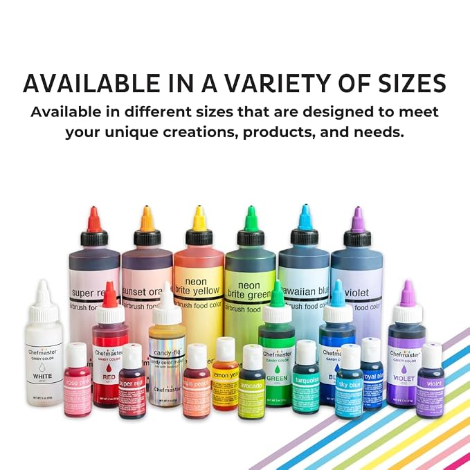 Chefmaster Georgia Peach Liqua-Gel® Food Coloring | Vibrant Color | Professional-Grade Dye for Icing, Frosting, Fondant | Baking & Decorating | Fade-Resistant | Easy-to-Use | Made in USA | 10.5 oz