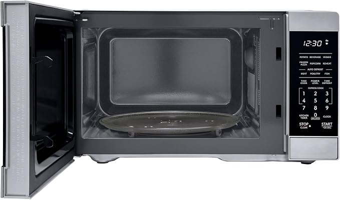 SHARP Countertop Microwave Oven with Removable 10.6" Carousel Turntable, 900 Watt, 0.9 Cubic Feet, Stainless Steel