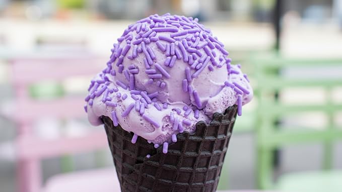 NCS Purple Jimmies Edible Sprinkles – Cupcake, Cake & Cookie Decorations, 7 oz