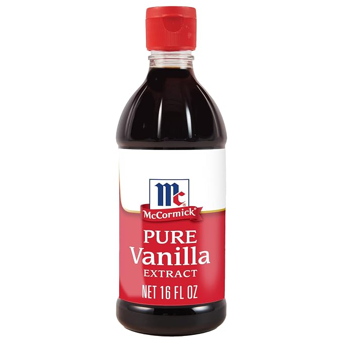 McCormick Vanilla Extract, Pure, No Corn Syrup, Gluten Free, Rich, Sweet Flavor and Aroma for Baking and Savory Dishes, 16 fl oz