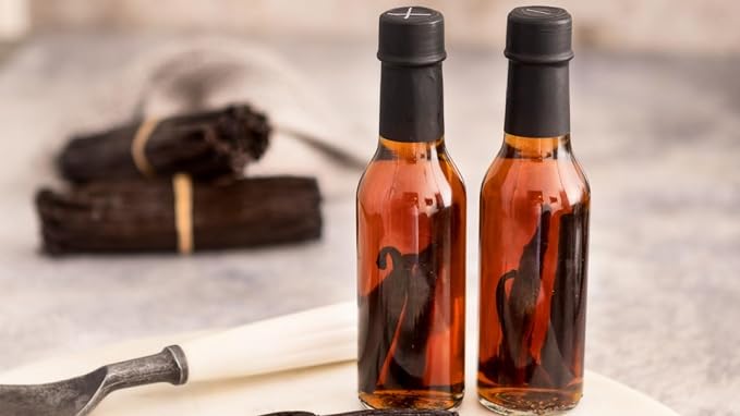 12 Vanilla Extract Labels for Homemade Extract - Great for Gifts - 3"x3" Square Sticker