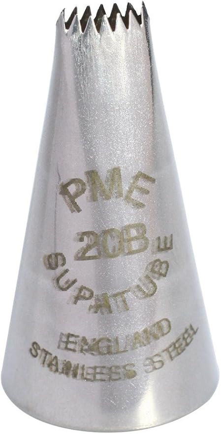 PME Seamless Stainless Steel Medium Basketweave Supatube no. 20B