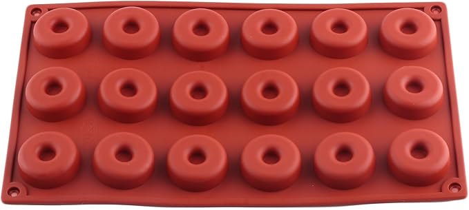 1Pcs Mini Donut Silicone Candy Molds Doughnut Mold For Candy Chocolate