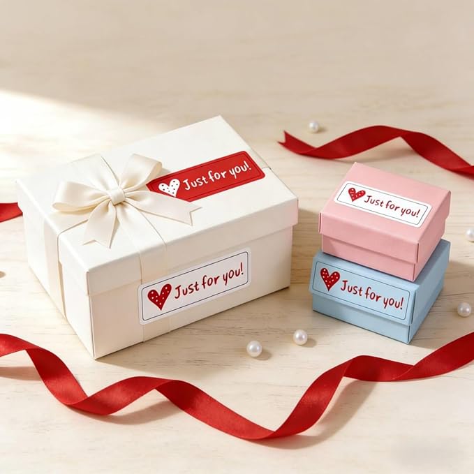 200Pcs Handmade Label Stickers Tamper-Proof Stickers Self-Adhesive Gift Sealing for Bakery Dessert Bags, Gift Boxes, Handmade Crafts, Party Favors Waterproof Wrapping