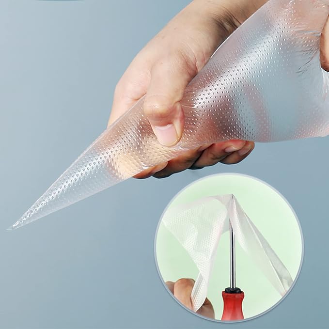 Disposable Icing Piping Bag, Thickened Disposable Pastry Bag Cake, 12 Inch 14 Inch 16 Inch Anti Burst and Non-slip Chocolate Piping Decorating Bags 150 PCS