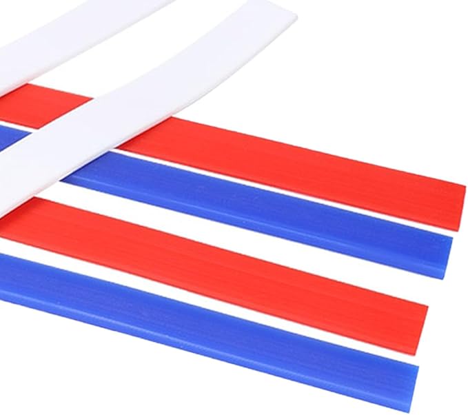 6PCS Silicone Rolling Pin Guides, 2/4/6 mm Guide Sticks Baking, Professional Silicone Ruler Guide, for Pastry Cookies Baking Kitchen Restaurant