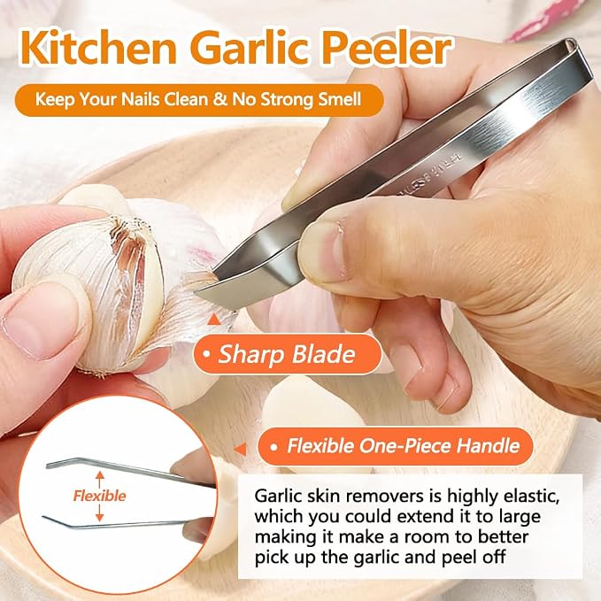 Electric Garlic Chopper, Upgrade 6 Blades, 320ML Wireless Food Processor, Mini Grinder for Kitchen,Mashing Nuts Chili Onion Minced Meat and Spices USB Rechargeable
