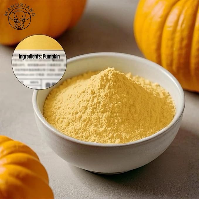MAHUXIANG Organic Pumpkin Powder (35.2 oz / 1000 g) — Single-Ingredient Pumpkin Powder for Baking, Smoothies & Soups, No Added Ingredients, Gluten-Free