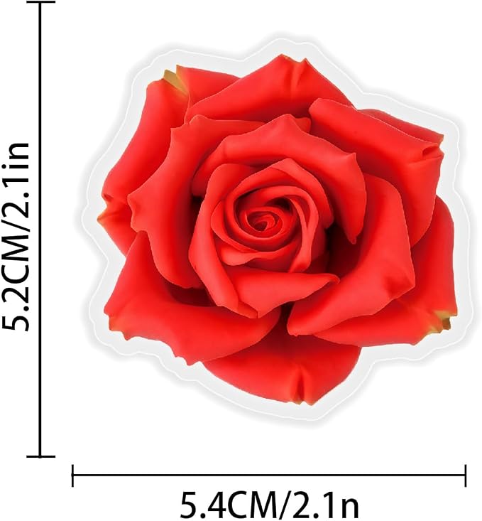 Valentine's Day Stickers for Adults,Teens, 50PCS PET Transparent Waterproof Adhesive Lover Decals Wife Sticker for Adult Birthday Party Laptop Water Bottle Guitar Scrapbook Phone Case
