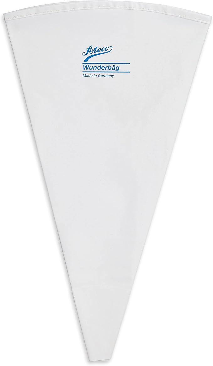 Ateco Wunderbag Decorating Bag, 20-Inch, Reusable, Professional Grade & Heavy Duty Construction White
