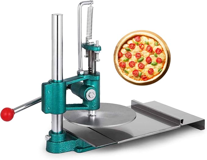 INTBUYING 7.8inch Manual Pizza Dough Pastry Press Machine Household Pizza Dough Pastry Manual Dough Sheeter Dough Pastry Presser Stainless Steel Pasta Maker Pizza Express Dough Sheeter