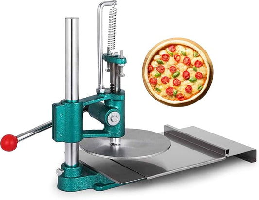 INTBUYING 7.8inch Manual Pizza Dough Pastry Press Machine Household Pizza Dough Pastry Manual Dough Sheeter Dough Pastry Presser Stainless Steel Pasta Maker Pizza Express Dough Sheeter