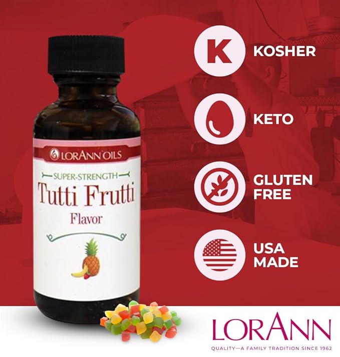 LorAnn Tutti Frutti SS Flavor, 4 ounce bottle