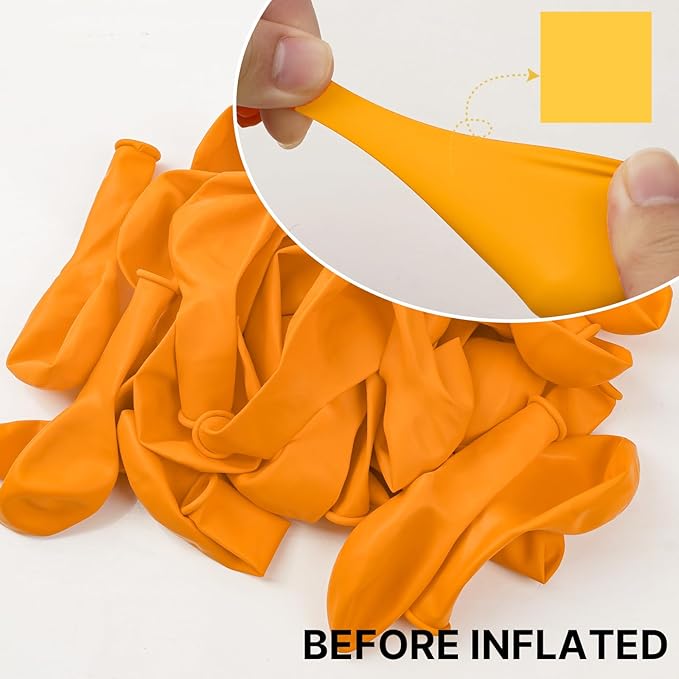PartyWoo Mustard Yellow Balloons 100pcs 12 Inch Yellow Fall Balloons for Birthday Graduation Gender Reveal Engagement Baby Shower Bee Summer Sunflower Little Cutie Lemon Party Decorations Yellow-Y10