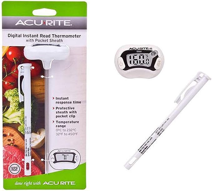 Chaney Acu-Rite Digital Instant Read Thermometer, 00681