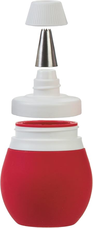 PrepWorks Decorating Kit - Complete Set for Cake, Cupcake, and Cookie Decorating with Piping Tips, Bags, and Accessories