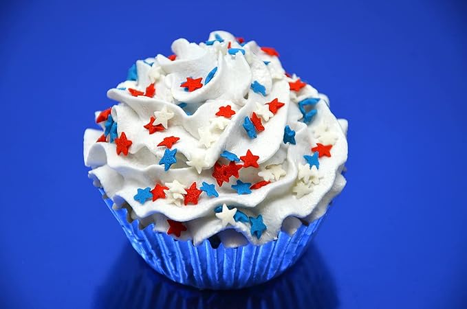 Mystic Sprinkles Fourth of July Sprinkles Mixes (United Stars Confetti Mix 2.6oz)